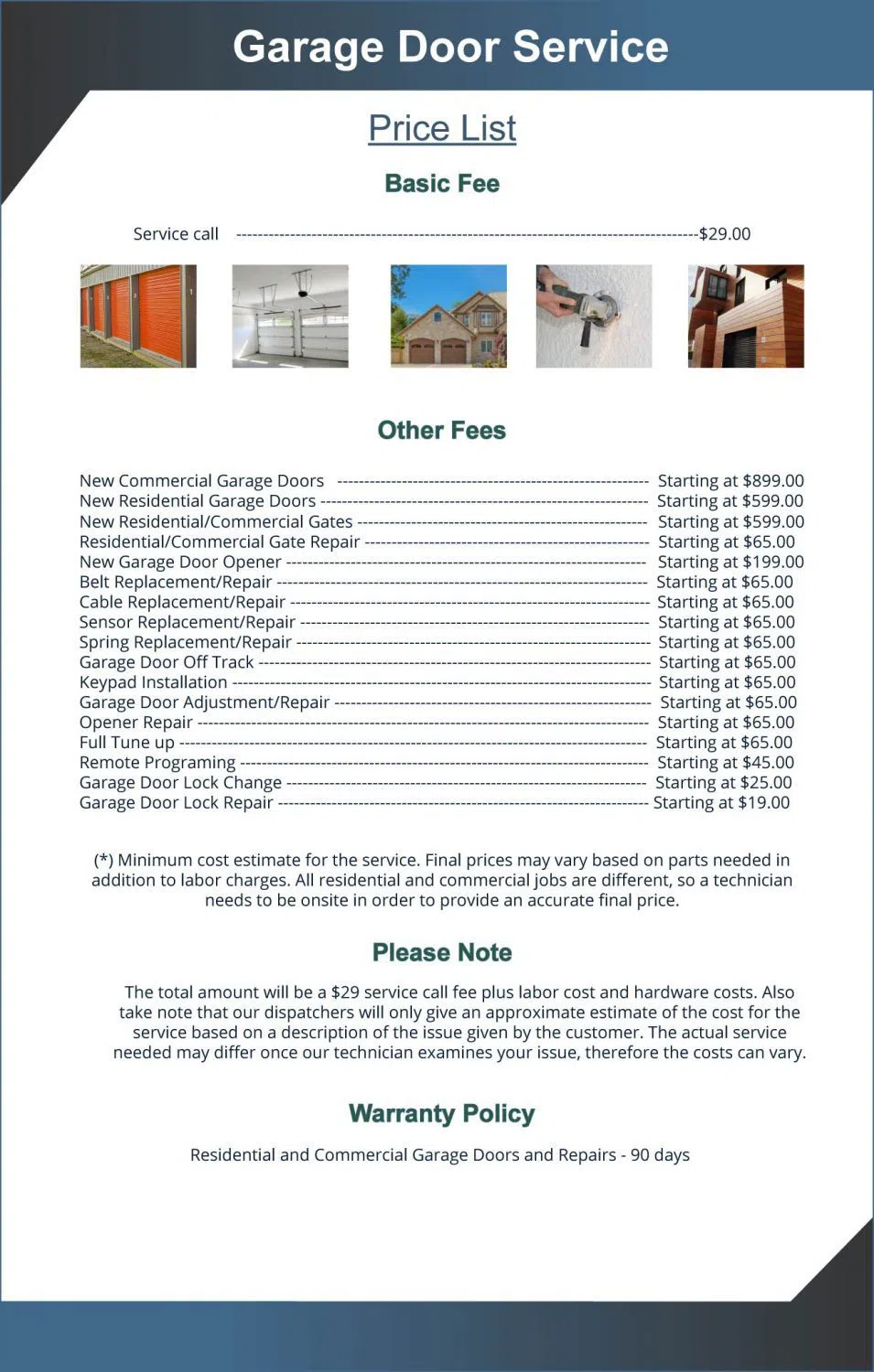 Exclusive Garage Door Service Fort Worth, TX 817-900-0641